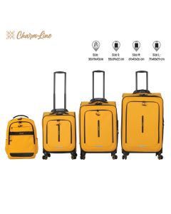 SET KOFERA ŽUTI 4KOM CL033
