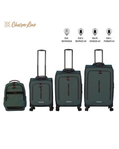 SET KOFERA IVY GREEN 4KOM CL029