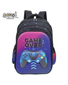 RANAC OJAČANA LEDJA 3D EVA GAME OVER 42*30*22CM SC3326