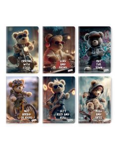 LIPA MILL SVESKA A4 DIKTO TEDDY BEAR 40L