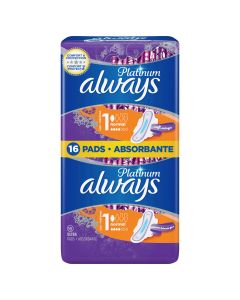 ALWAYS Higijenski ulošci Platinum Normal Duo, 1, 16 kom - NT101464