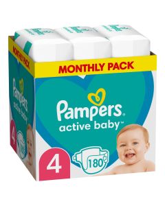 PAMPERS Pelene Monthly pack S4 MSB 9-14 kg 180 kom. - NT4705
