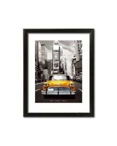 DELTA LINEA Uramljena slika Taxi 60x80 cm - 6830