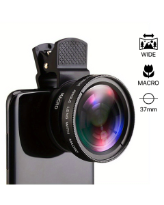 Objektiv za mobilni telefon univerzalni 37mm crni - 213868