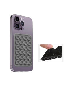 Octobuddy stiker za telefon dvostrani sivi - 618089