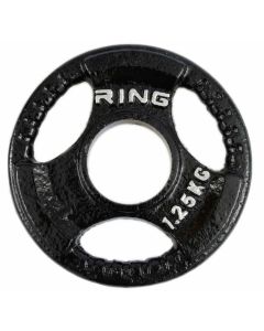 RING Olimpijski tegovi liveni sa hvatom 1x 1,25kg RX PL14-1,25 - 596-2