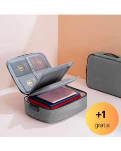 HOMEMATES 1+1 Gratis Organizator za dokumente sive boje 37*27*10