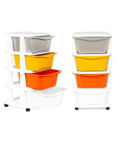 MODERNHOME Organizer za skladištenje sa 4 fioke