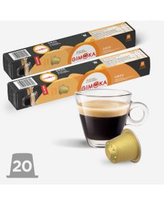 GIMOKA Kapsule za kafu NESPRESSO IN ALLUMINIO ORZO AL/T 20 kom - 45243179663590