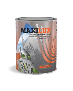 MAXIMA Osnovna boja za metal Maxilux crvena 0,75l - 5-D-07809