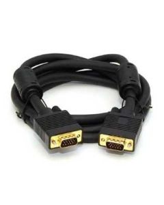 FAST ASIA Kabl VGA  M/M 3m HQ feritno jezgro crni