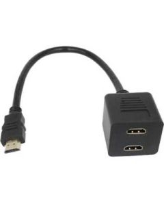 FAST ASIA Adapter HDMI - HDMI M/2F (spliter) crni - OST01254