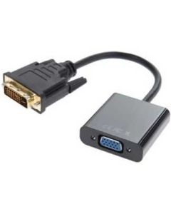 FAST ASIA Adapter-konvertor DVI-D (M) - VGA (F) crni - OST03241