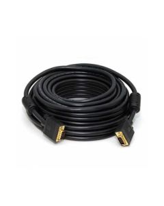 FAST ASIA Kabl VGA D-sub M/M 15m HQ feritno jezgro crni - OST03316