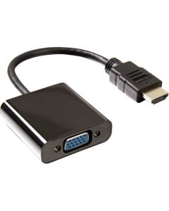 E-GREEN Adapter HDMI (M) - VGA D-sub (F) crni - OST03387