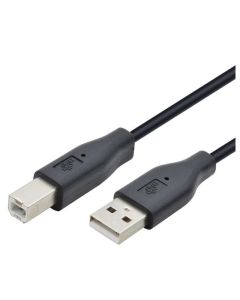 E-GREEN Kabl USB A - USB B M/M 5m crni - OST03432