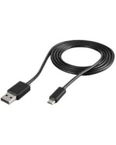E-GREEN Kabl 2.0 USB A - USB Micro-B M/M 1m crni - OST03433