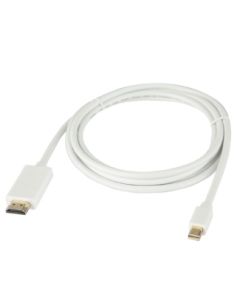 E-GREEN Mini DisplayPort (M) - HDMI (M) (aktiv mod) 1.8m beli