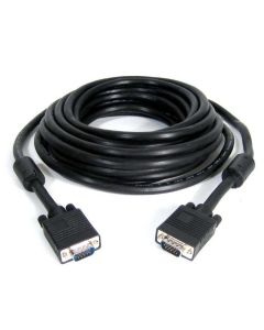 E-GREEN Kabl VGA D-sub M/M 15m HQ feritno jezgro crni - OST03917