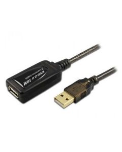 E-GREEN Kabl sa pojačivačem USB A - USB A M/F 10m crni - OST04536