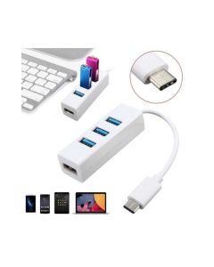 FAST ASIA USB 3.1 tip C na 4xHUB 3.0 - OST04557