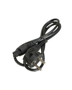 E-GREEN Kabl za napajanje - detelina 1.8m crni - OST04968