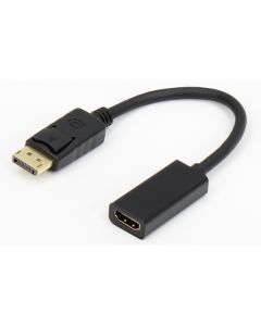 E-GREEN Adapter DisplayPort 1.4 na HDMI 20cm, crna - OST05419