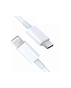 E-GREEN Kabl 3.1 USB tip C na iPhone Lighting 5,6,7 2.4 A, 2m, bela