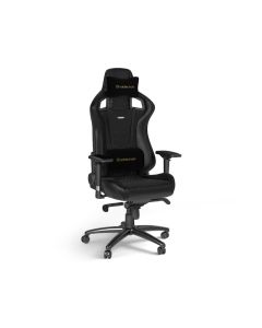 NOBLECHAIRS Gejmerska stolica Epic Real Leather, crna - OST07719