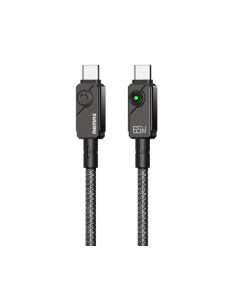 REMAX Kabl Swift Fast charging pleteni data kabl 1.2M C36 65W(C-C), crna