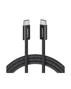ANKER Kabl Zolo USB tip-C kabl M/M 1m, super brzo punjenje 240W, pleteni, crni