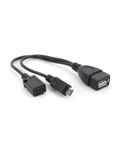 OTG kabl micro USB MZ crni - 95394