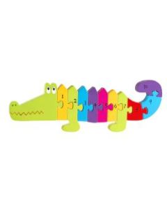 Orange tree toys - Drvene puzzle - krokodil sa brojevima - OTT05284