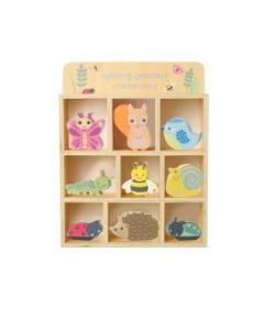 Orange tree toys - Drvena polica sa životinjama - proleće - OTT26329