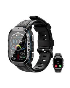 OUKITEL Pametni sat BT20 Sport Rugged, crna/plava - 1380303