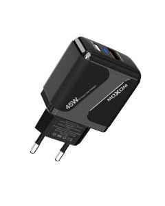 MOXOM Kućiste punjača MX-HC98 PD/PPS 45W, crna - P1130