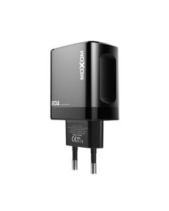 MOXOM Kuciste punjača MX-HC66 PD+USB 20W crno - P1148