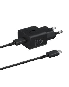 SAMSUNG Super Fast Kućni punjač EP-T2510X-BEGEU, PD 25W Type C, crna - P1150