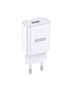 SUPERIOR Kućni punjač SU-P100 10.5W 2.1A, bela - P1211