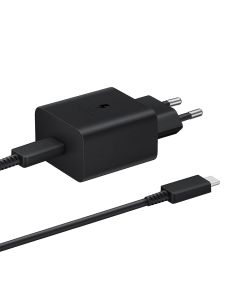 Kućni punjač PD 45W fast charger Type C na Type C, crna - P1269