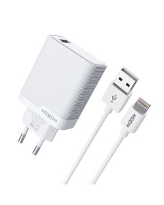Kucni punjac Moxom MX-HC292 USB type C na lightning 18W beli