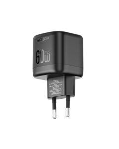 Kucni punjac Moxom MX-HC314 40W PD 65W AVS Type-C na Type-C crni