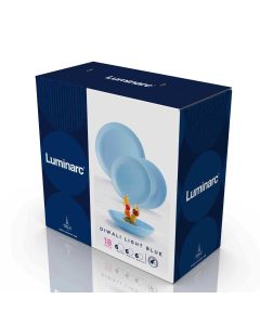 LUMINARC Diwali L.Blue set 18/1 - P2962