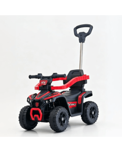 EUROBAJK guralica za decu 2 u 1 atv -crvena