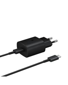 Punjač Super Fast 25W/3A za Samsung PD + kabl type-C na Type C, crna - P976