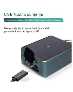 Sciener Solutions Pametna brava Pametni Katanac - L53Pametnabrava