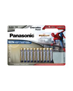 PANASONIC Baterije LR03EPS/10BW-AAA 10 kom 6+4F Alkalne Everyday - 02390635