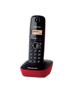 PANASONIC Bežični telefon DECT KX-TG1611FXR, crvena