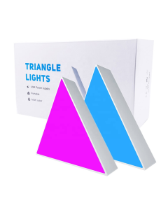 Panelne LED lampe trouglaste BL-11 (6 kom sa mobile APP) bele - 051885
