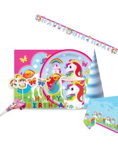 AMSCAN Party paket Unicorn - PARTY2